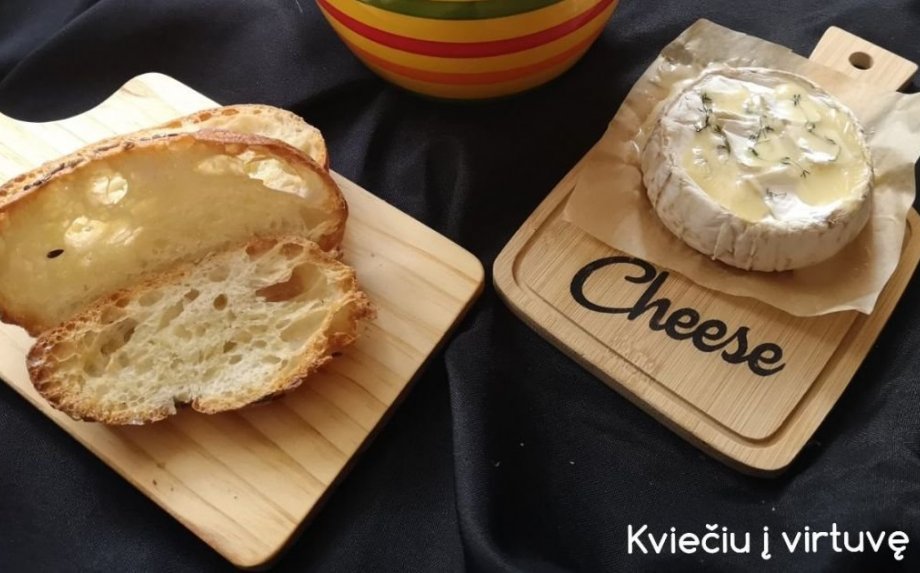 Keptas "Camembert" sūris